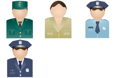 Policemen Icons