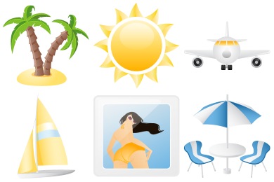 Summer Holiday Icons