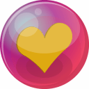 Heart-orange-6 icon