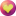 Heart yellow 1 icon