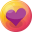 Heart purple 4 icon