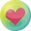 Heart pink 5 icon