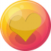 Heart-orange-4 icon