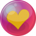 Heart-orange-6 icon