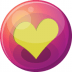 Heart-yellow-1 icon
