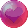 Heart-purple-6 icon
