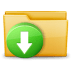 Folder-Download icon