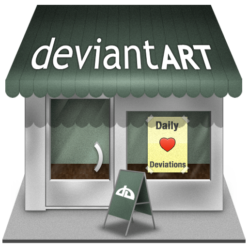 Deviantart shop icon
