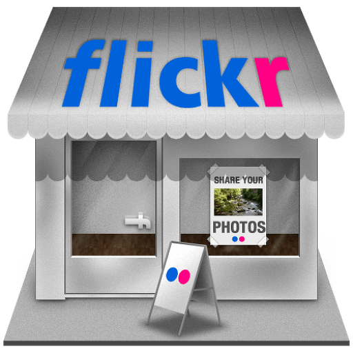 Flickr-shop icon