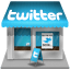 Twitter-shop icon