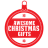 Awesome christmas gifts icon