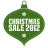 Christmas sale 2012 green icon