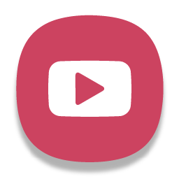 neon red youtube logo png - veeForu