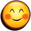 Emoji Blushing icon