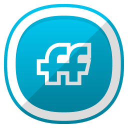 Friendfeed Icon | Free Cute Shaded Social Iconpack | DesignBolts
