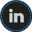 Hover LinkedIn icon
