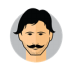 Male-Avatar-Mustache icon