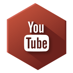 Youtube Old Icon Hexagonal Social Iconset Designbolts