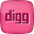 Hover Digg icon