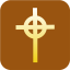 Presbyterian cross icon