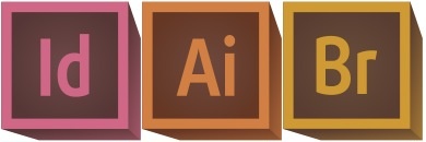 Retro 3D Adobe CC Icons