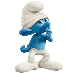 Clumsy smurf icon