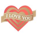 I-love-you-heart icon