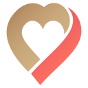Valentine heart icon