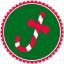 Christmas Candy Cane icon