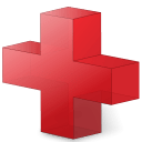 Red cross icon