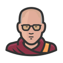 Dalai lama icon