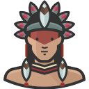 Native man icon