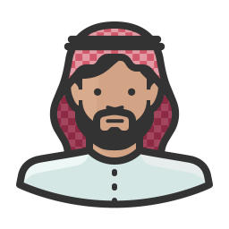 Muslim man icon