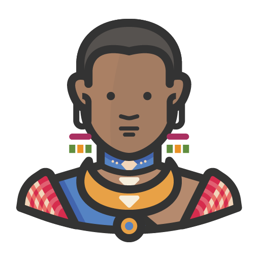 Traditional-african-woman icon