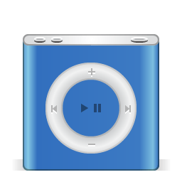 Ipod nano blue icon