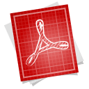 Adobe blueprint pdf symbol icon