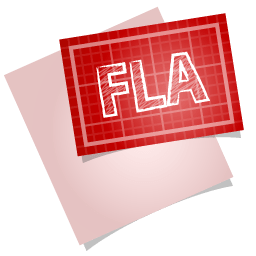 Adobe blueprint fla icon