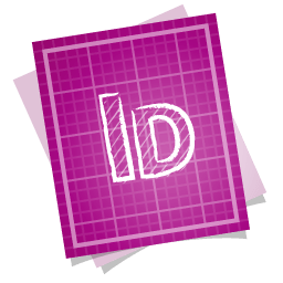 Adobe blueprint indesign icon