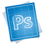 Adobe blueprint photoshop icon