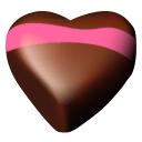 Chocolate hearts 05 icon