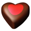 Chocolate hearts 03 icon