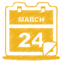 Yellow-calendar icon