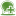 Green balloon plus icon