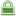 Green lock icon