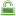 Green-unlock icon