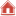 Red home icon