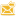 Yellow mail receive icon