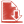 Red document download icon