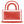 Red-lock icon
