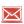 Red mail icon